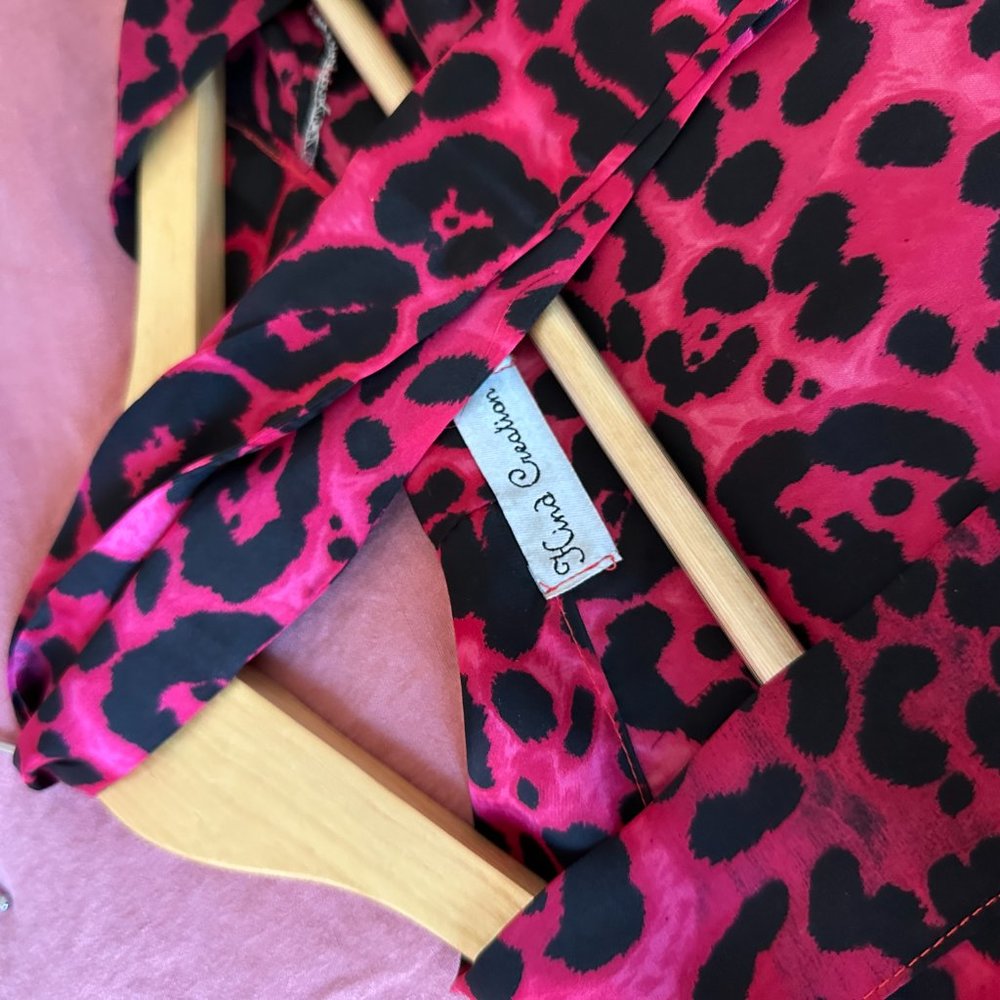 Leopard Print Robe - Picture 4 of 5